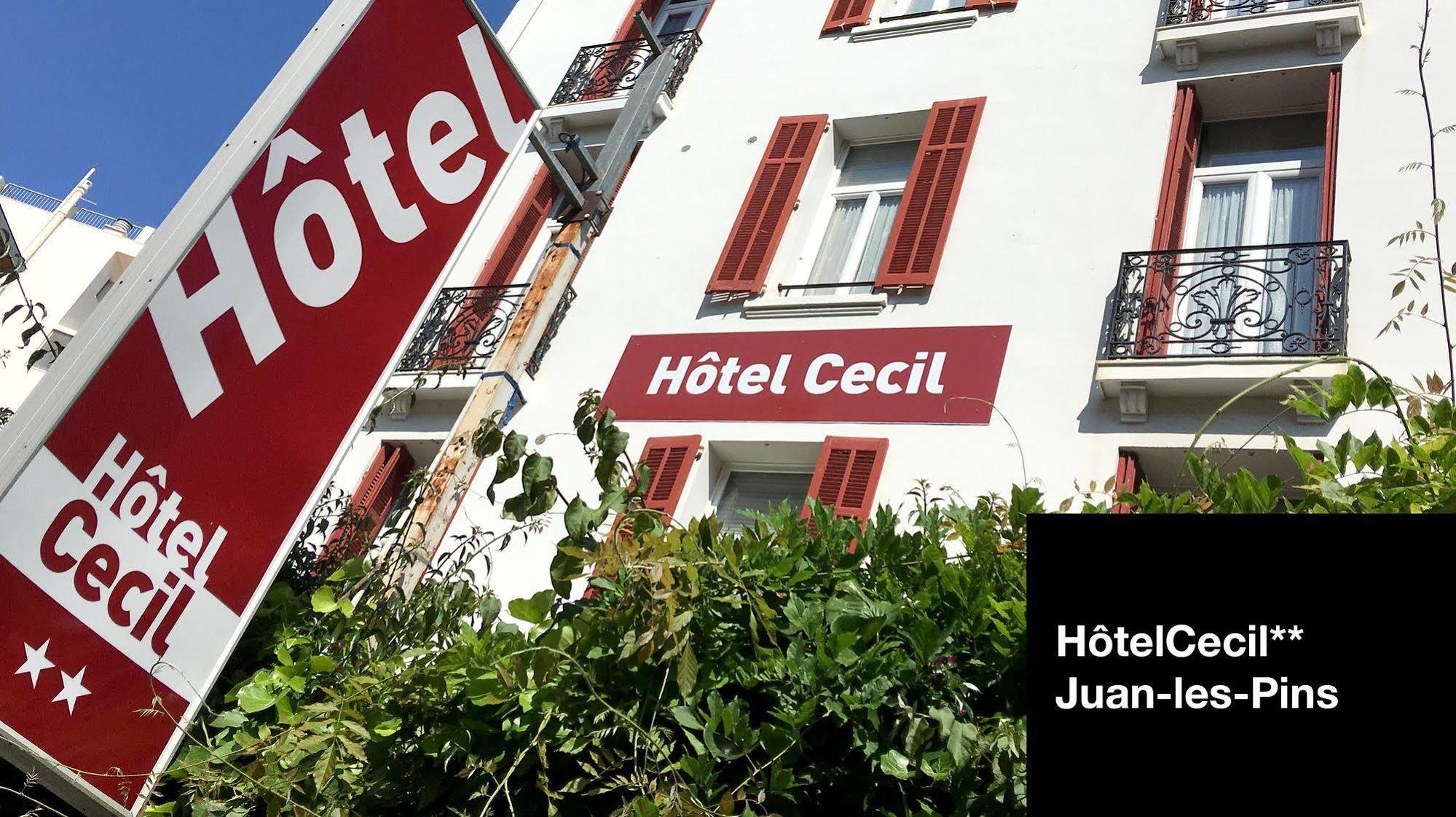 Hotel Cecil - Boutique Hotel ジュアン・レ・パン エクステリア 写真